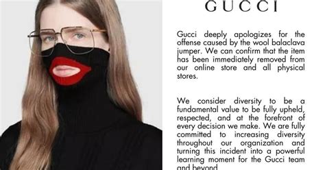 gucci black sweater controveresy|gucci black hoodie.